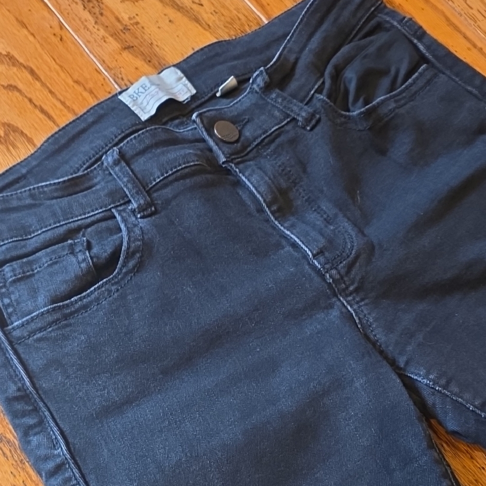 BKE Payton Long Black Skinny Jeans